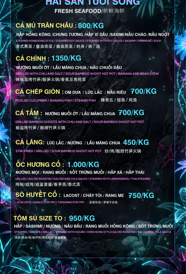Menu 13