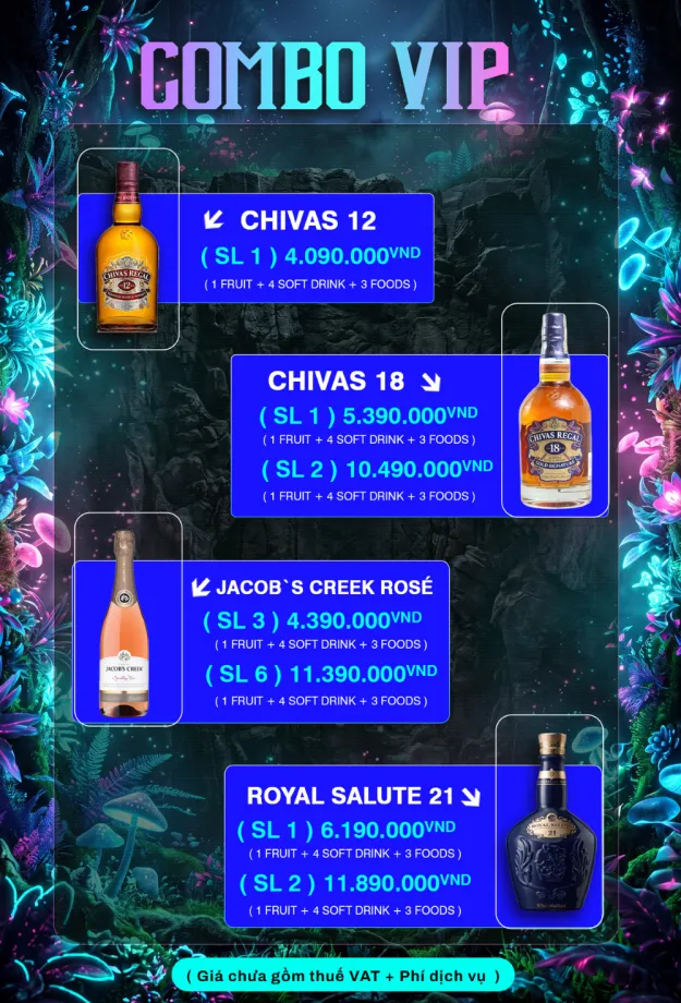 Menu 2 lounge