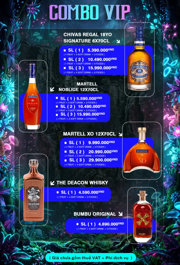 Menu 5 lounge