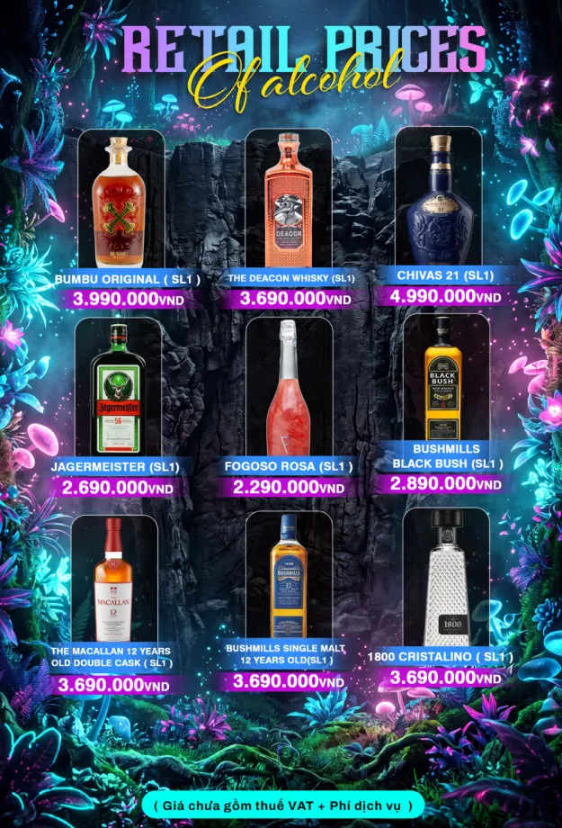 Menu 7 lounge